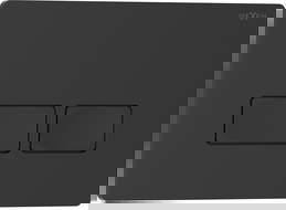 Mexen Tex 04 noskalošanas poga, matēts melns - 6104-02