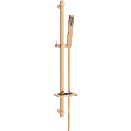 Mexen DQ00 justerbart duschset, roséguld - 785004581-60