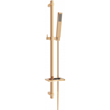 Mexen DQ00 sliding shower set, rose gold - 785004581-60
