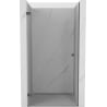 Mexen Lunar-B left pivot shower door 100 cm, transparent, gun metal - 832-100-000-95-00-L