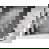 Mexen Lunar-B Duschdrehtür links 85 cm, transparent, gebürsteter Nickel - 832-085-000-97-00-L