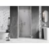 Mexen Lunar-B porte de douche pivotante droite 65 cm, transparent, chrome - 832-065-000-01-00-P