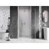 Mexen Lunar-B Right 70 cm Hinged Shower Door, Transparent, Chrome - 832-070-000-01-00-P