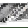 Mexen Lunar-B glazen douchedeur openslaand rechts 90 cm, transparant, chroom - 832-090-000-01-00-P