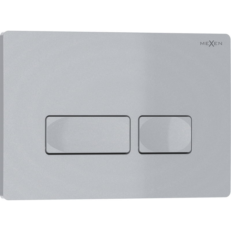 Mexen Tex 04 spoelknop, mat chroom - 6104-04