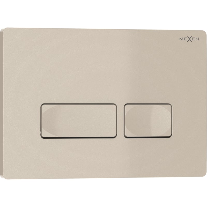 Mexen Tex 04 flush button, beige- 6104-07