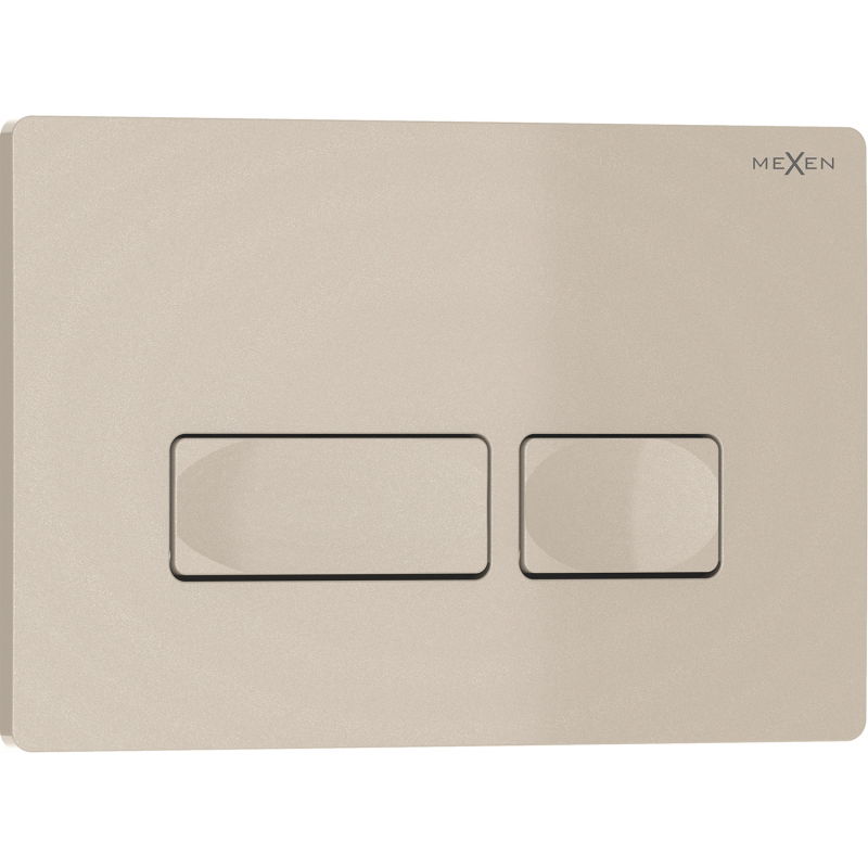 Mexen Tex 04 κουμπί έκπλυσης, μπεζ - 6104-07