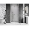 Mexen Lunar-B porte de douche pivotante droite 60 cm, transparent, blanc - 832-060-000-20-00-P