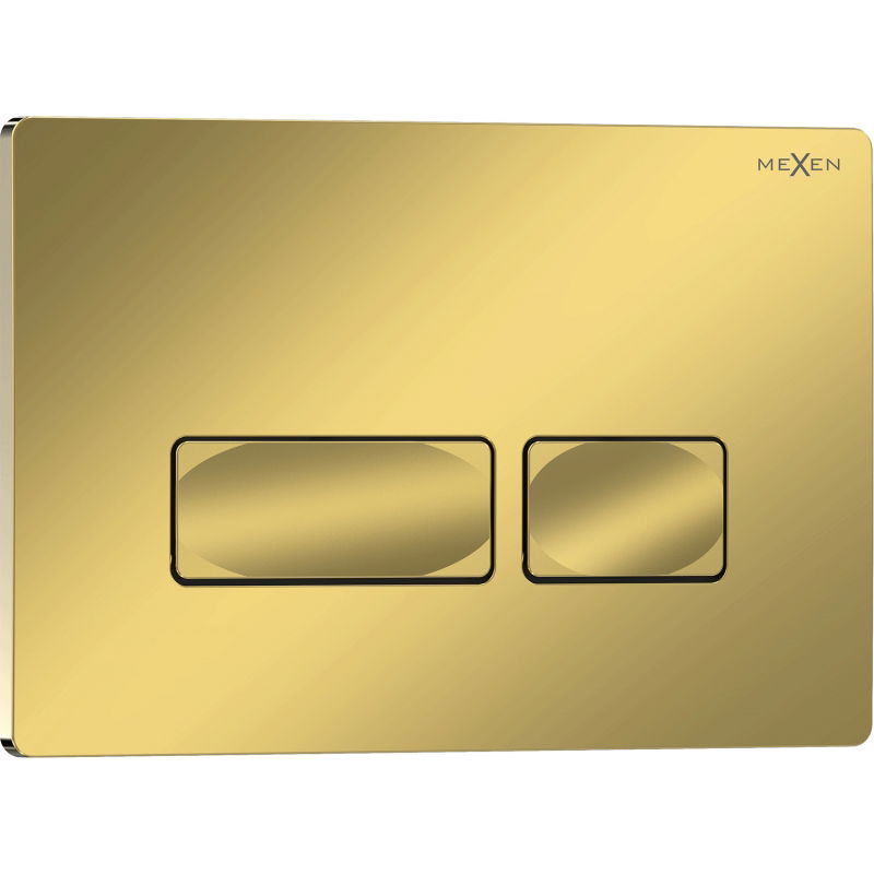 Mexen Tex 04 spoelknop, glanzend champagne goud - 6104-08