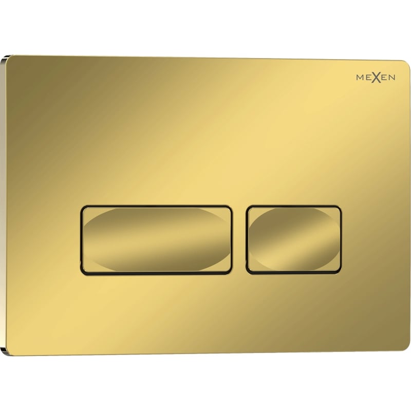 Mexen Tex 04 spolningsknapp, gyllene champagne glänsande - 6104-08