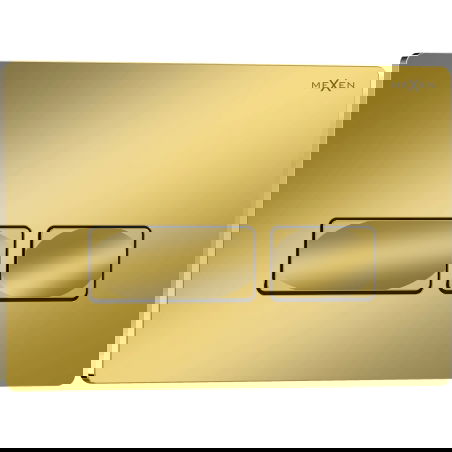 Mexen Tex 04 botón de descarga, dorado champán brillante - 6104-08