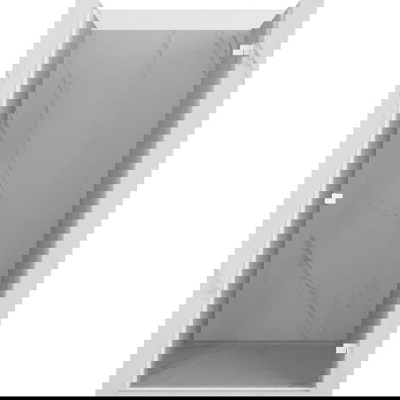 Mexen Lunar-B rietscht Duschdier riets 80 cm, transparent, wäiss - 832-080-000-20-00-P