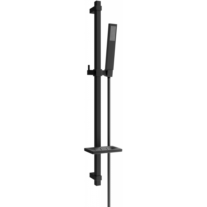 Mexen DQ00 verschiebbares Duschset, schwarz - 785004581-70
