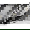 Mexen Lunar-B draaideur douchedeur rechts 90 cm, transparant, goud - 832-090-000-50-00-P