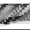 Mexen Lunar-B draaideur douchedeur rechts 90 cm, transparant, goud - 832-090-000-50-00-P