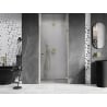 Mexen Lunar-B porte de douche pivotante droite 95 cm, transparent, doré - 832-095-000-50-00-P
