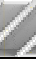 Mexen Lunar-B draaideur douchedeur rechts 100 cm, transparant, geborsteld goud - 832-100-000-55-00-P