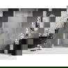 Mexen Lunar-B draaideur douchedeur rechts 100 cm, transparant, geborsteld goud - 832-100-000-55-00-P