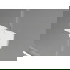 Mexen Lunar L Duschschwingtür rechts 80 cm, transparent, weiß - 834L-080-000-20-00-P