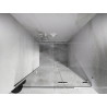 Mexen Lunar L dušiuksed pööratavad paremad 80 cm, läbipaistev, valge - 834L-080-000-20-00-P