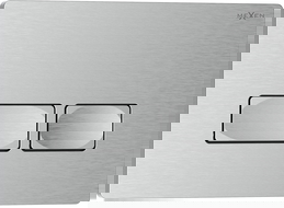 Mexen Tex 04 gumb za splakovanje, brušen nikelj - 6104-10