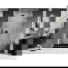 Mexen Lunar-B Duschdrehtür rechts 60 cm, transparent, gebürstet gun gray - 832-060-000-66-00-P