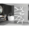Mexen Kioto freestanding dušisein 110 x 200 cm, valge laine 8 mm, valge - 800-110-002-20-97