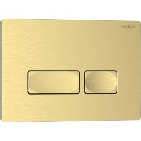 Mexen Tex 04 skalošanas poga, birstīta zelta krāsa - 6104-11