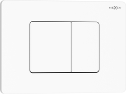 Mexen Tex 05 Spülknapp aus Edelstahl, glänzend weiß - 6105-01