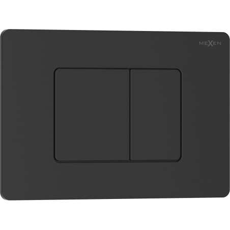 Mexen Tex 05 flush button stainless steel, matte black - 6105-02