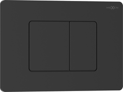 Mexen Tex 05 botón de descarga acero inoxidable, negro mate - 6105-02