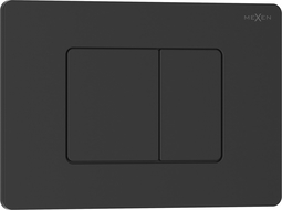 Mexen Tex 05 przycisk spłukujący stal nierdzewna, czarny matowy - 6105-02