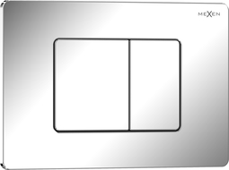 Mexen Tex 05 κουμπί έκπλυσης από ανοξείδωτο χάλυβα, γυαλιστερό χρώμιο - 6105-03