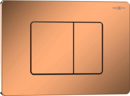 Mexen Tex 05 Spélknapp aus Edelstahl, glänzendes Rousgold - 6105-09