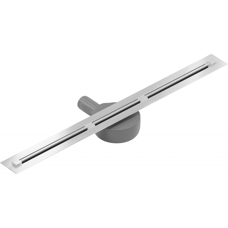 Mexen Flat 360° Super Slim swivel linear drain 60 cm, Chrome - 1051060