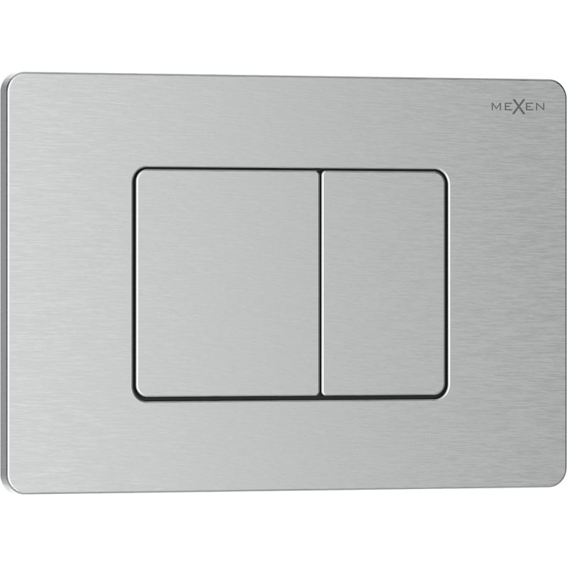 Bouton de chasse Mexen Tex 05 en acier inoxydable, inox - 6105-10