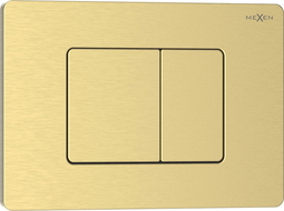 Mexen Tex 05 skalošanas poga nerūsējošais tērauds, zelta birstīts - 6105-11