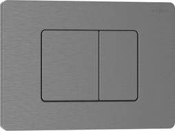Mexen Tex 05 loputusnupp roostevaba teras, harjatud gun gray - 6105-12