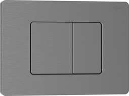 Mexen Tex 05 Spültaste Edelstahl, gun grey gebürstet - 6105-12
