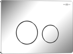 Mexen Tex 06 flush button stainless steel, glossy chrome - 6106-03