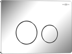 Mexen Tex 06 pulsante di scarico acciaio inox, cromo lucido - 6106-03