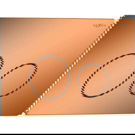 Mexen Tex 06 spullknapp aus Edelstol, rose Gold glänzend - 6106-09