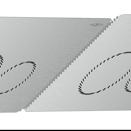 Mexen Tex 06 botão de descarga aço inoxidável, inox - 6106-10