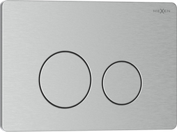 Mexen Tex 06 gumb za ispiranje nehrđajući čelik, inox - 6106-10