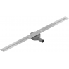 Mexen Flat 360° Super Slim Drehbarer Linearablauf 90 cm, Inox - 1051090