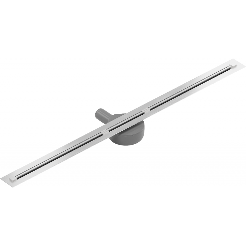 Mexen Flat 360° Super Slim Drehbarer Linearablauf 90 cm, Inox - 1051090