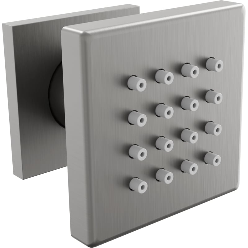 Mexen surface-mounted side nozzle, gun gray brushed - 79360-66