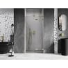 Mexen Lunar L parema hinge dušiuks 90 cm, läbipaistev, kuldne harjatud - 834L-090-000-55-00-P