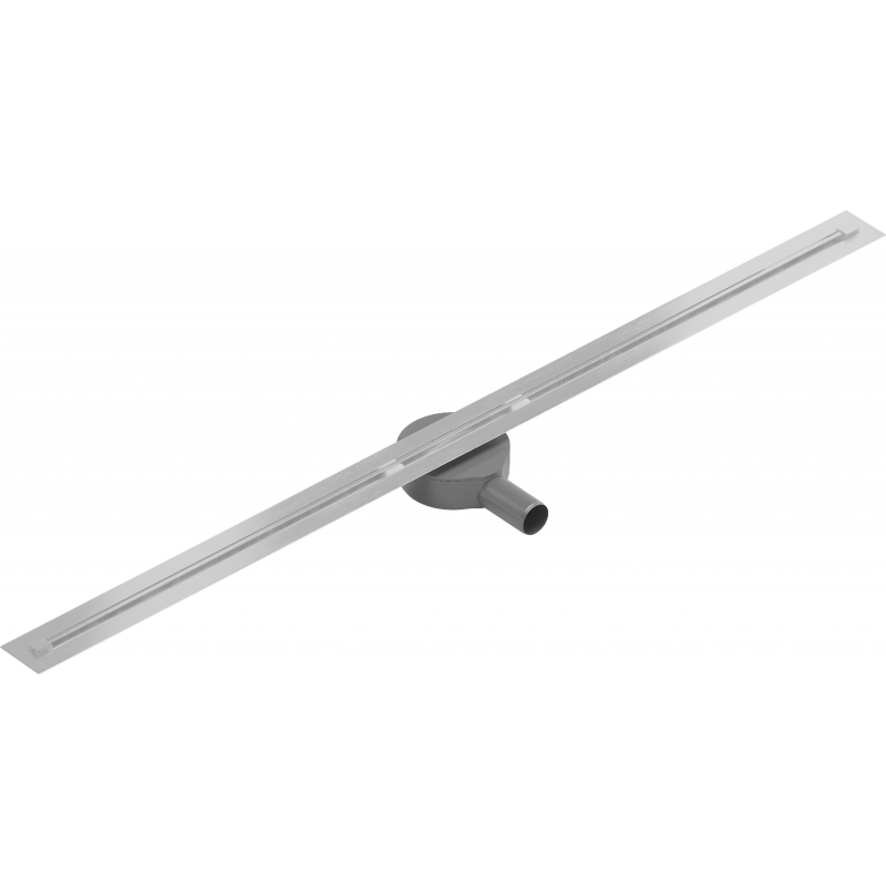 Mexen Flat 360° Super Slim caniveau linéaire pivotant 110 cm, inox - 1051110