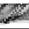Mexen Lunar-B Duschdrehtür rechts 65 cm, transparent, schwarz - 832-065-000-70-00-P